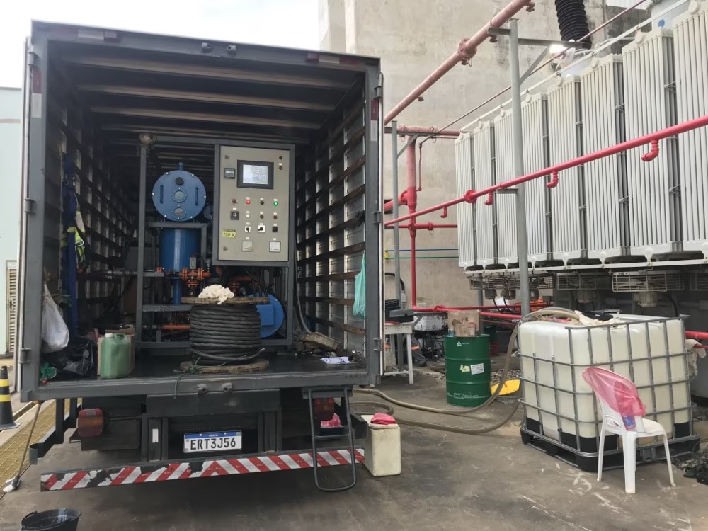 Análise de óleo isolante