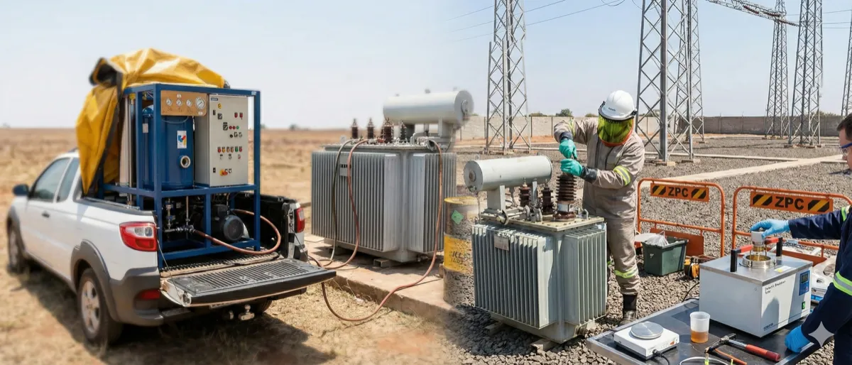 Serviços de manutenção de subestações
